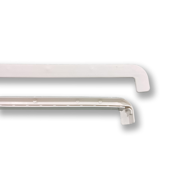 végzáró alumínium párkányhoz, fehér